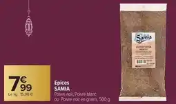 Carrefour Drive Samia - epices offre