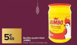 Carrefour Drive Jumbo - bouillon poudre halal offre