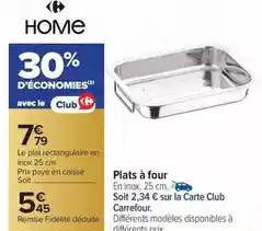 Carrefour Drive Carrefour - plats à four offre