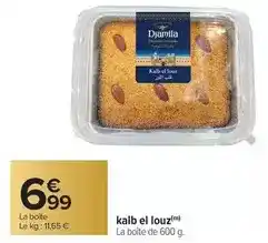 Carrefour Drive La boite de 600 g offre