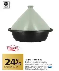 Carrefour Drive Menastyl - tajine colorama offre