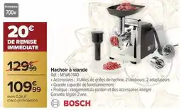 Carrefour Drive Bosch - hachoir à viande offre