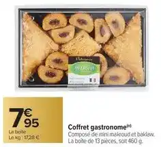 Carrefour Drive Gastronome - coffret gastronom offre