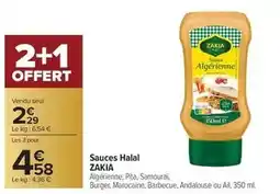 Carrefour Drive Zakia - sauces halal offre