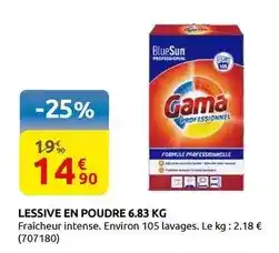 Rural Master Lessive en poudre offre