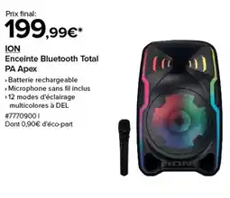 Costco Ion - enceinte bluetooth total pa apex offre