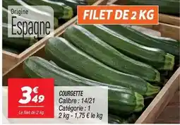 Netto Courgette offre