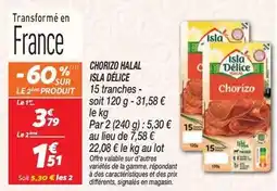 Netto Signal - chorizo halal offre