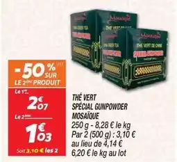 Netto The vert special gunpowder offre