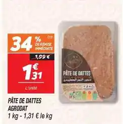 Netto Agrodat - pâte de dattes offre