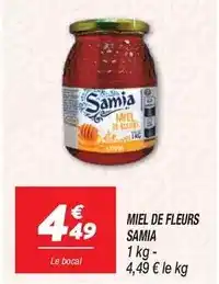 Netto Samia - miel de fleurs offre