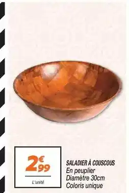 Netto Saladier à couscous offre