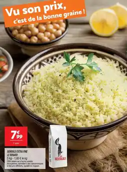 Netto Le renard - sardine etoffe filiere offre