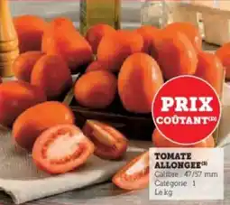 Super U Tomate allongee offre