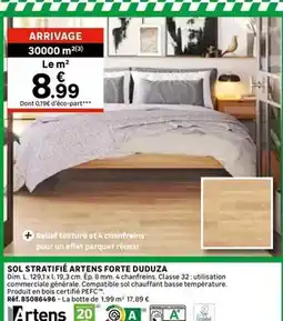 Leroy Merlin Artens - sol stratifié forte duduza offre