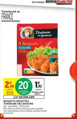 Intermarché Express Signal - beignets crevettes offre