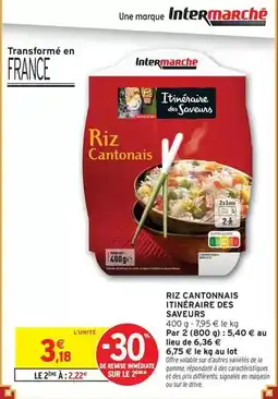 Intermarché Express Signal - riz cantonnais offre