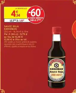 Intermarché Express Kikkoman - sauce soja offre