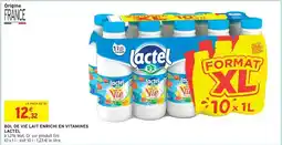 Intermarché Express Lactel - 80 de vie lait enrich en vitamines offre