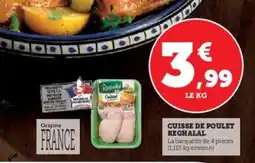 Hyper U Cuisse de poulet reghalal offre