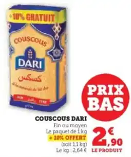 Hyper U Couscous dari offre
