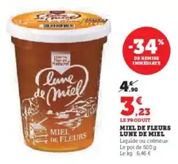 Hyper U Miel de fleurs lune de miel offre
