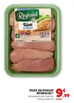 Hyper U Filet de poulet reghalal offre