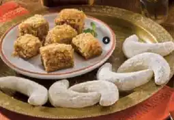 Hyper U Mini cornes de gazelle ou mini baklawa amandes les délices de djamila offre