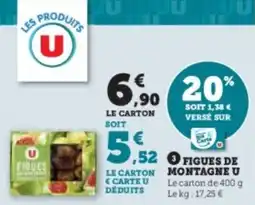 Hyper U Figues de montagne u offre