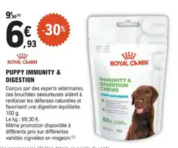 E.Leclerc Jardi Royal canin puppy immunity & digestion offre