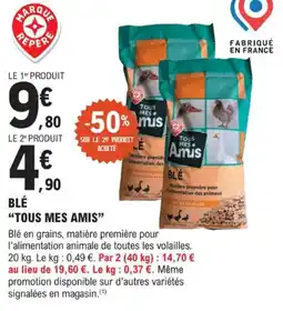 E.Leclerc Jardi Blé tous mes amis offre