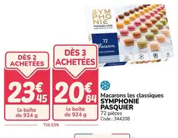 Promocash Symphonie pasquier macarons les classiques offre