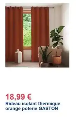 Décor Discount Rideau isolant thermique poterie gaston offre