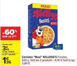 Carrefour Drive Kellogg's - céréales maxi offre