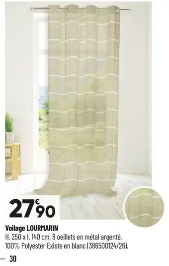 Bricorama Voilage lourmarin offre