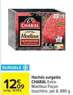 Carrefour Drive Charal - hachés surgelés offre