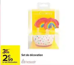 Carrefour Drive Set de décoration offre