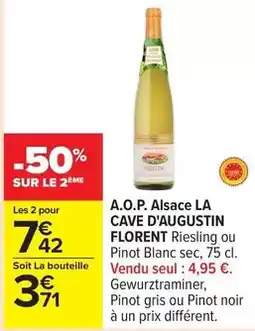 Carrefour Drive Gewurztraminer - a.o.p. alsace offre