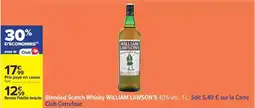 Carrefour Drive Scotch - blended scotch whisky william lawson's offre