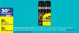 Carrefour Drive Axe - decolorant en spray dark temptation offre