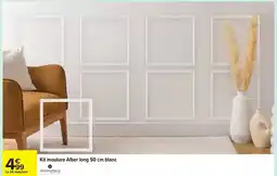 Carrefour Drive Atmosphera - kit moulure alber long 50 cm blanc offre
