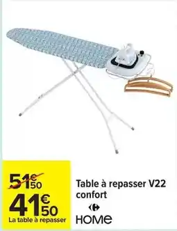 Carrefour Drive Table à repasser v22 confort offre