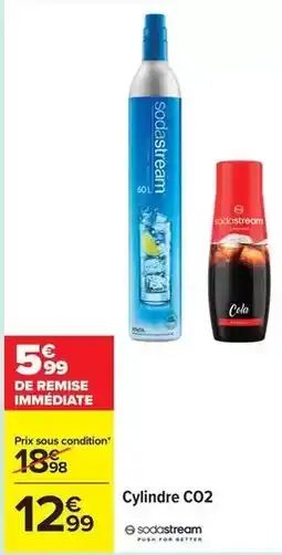 Carrefour Drive Sodastream - cylindre co2 offre