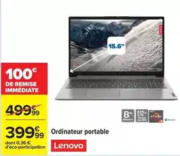 Carrefour Drive Lenovo - ordinateur portable offre