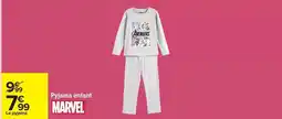 Carrefour Drive Marvel - pyjama enfant offre