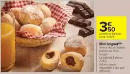 Carrefour Drive Mini beignet offre