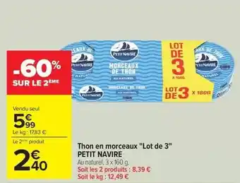Carrefour Drive Stalaven - cake chèvre et noix offre