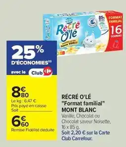 Carrefour Drive Carrefour - beurre de montagne offre