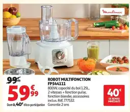 Auchan Supermarché SEVERIN Robot multifonction FP544111 offre