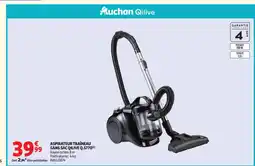 Auchan Supermarché QILIVE Aspirateur traîneau sans sac Q.5770 offre